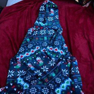 Light winter hoodie